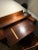 Early 20th Century Antique Solid Wood Piano Spinet Desk For Sale - Image 5 of 11