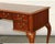 Description Queen Anne mahogany writing desk on pad feet 30"h x 50 3/4"w x 22"d Condition: scratches scuff.nick, good...