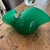 1990s Freeform Gree Glass Bowl For Sale - Image 5 of 7