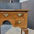 Wood Late 20th Century English Burl Walnut Inlaid Cabriolet Leg 3 Drawer Lowboy For Sale - Image 7 of 10