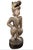 This charming hand painted wooden statue exemplifies traditional Burmese craftsmanship with its dazzling mosaic elements...