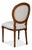 Louis XVI Dining Chairs with Oval Backs in Walnut, Sets of 2 For Sale - Image 4 of 12