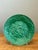 Vintage French Majolica Leaf Design Plate For Sale - Image 12 of 12