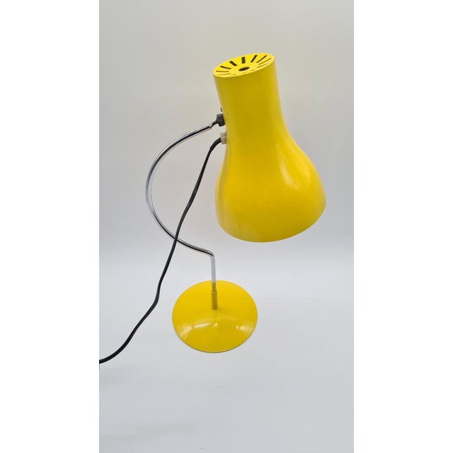 The desk lamp designed by Josef Hůrka, manufactured in Czechoslovakia in the 1970s, is a piece rooted in the tradition of...