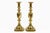 English Antique Brass "Ace of Diamonds" Candlesticks, a Pair For Sale In Boston - Image 6 of 9