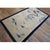 1930s 1930s Antique Ivory Scene Pictorial Birds Wool Chinese Peking Knotted Small Rug For Sale - Image 5 of 9