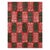 A vintage Chinese Art Deco rug handmade during the mid-20th century predominantly in red, green, and antique white, and...
