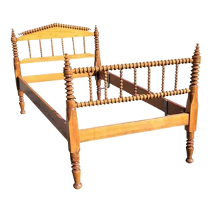 19th Century Victorian Youth Spool Single Bed