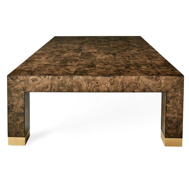 Burlwood Coffee Table -Made to Order For Sale - Image 4 of 6
