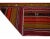 Mid 20th Century Striped Vintage Colorful Kilim Rug For Sale - Image 5 of 7