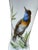 Beautiful antique circa 1890–1915 Meissen hand-painted porcelain trumpet vase featuring exceptionally detailed birds,...
