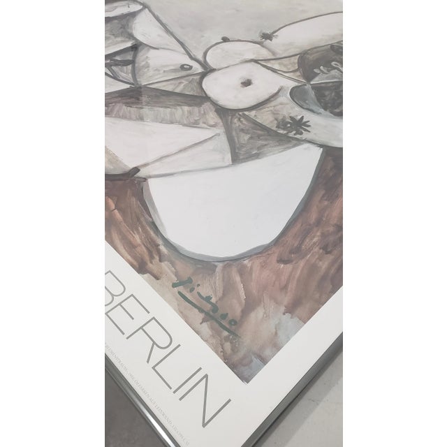 1980s Vintage Large Scale Picasso "National Galerie, Berlin" Exhibition Poster C.1989 For Sale - Image 5 of 9