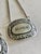 Vintage Ornate Pewter Gin and Scotch Liquor Decanter Tags, Set of 2 For Sale - Image 4 of 5