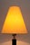 Large Wood and Nickel Table Lamp with Fabric Shade, 1920s For Sale - Image 13 of 16