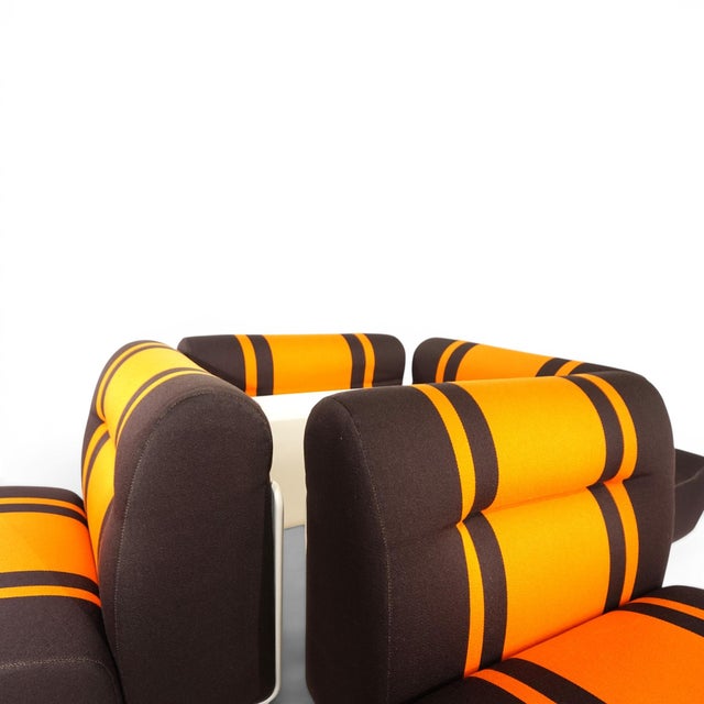 Space Age Concha Modular 4-Seater Sofa by Jo Otterpohl for Cor, 1970, Set of 4 For Sale - Image 14 of 18