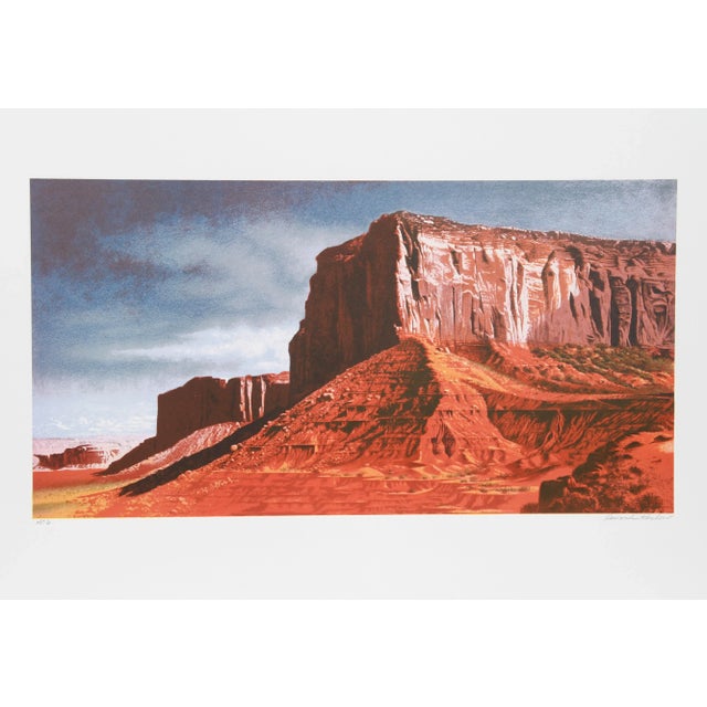 Modern Howard Koslow, North From Kayenta, Lithograph For Sale - Image 3 of 3