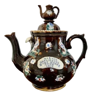 Large Antique Tea Pot, 1910