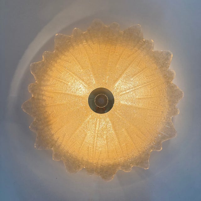 Mid-Century Italian Murano Glass Ceiling Lamp, 1970s For Sale - Image 6 of 18