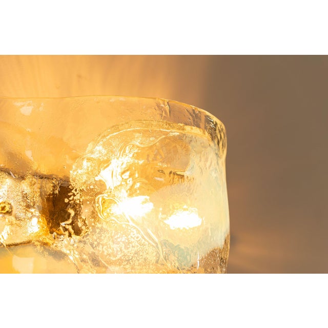 Model LP276 Wall Lamp in Crystal and Blue Murano Glass by Carlo Nason for A.V. Mazzega, Italy, 1970s For Sale - Image 12 of 15