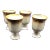 Mikasa Whole Wheat Pattern Stoneware Goblets for Hot or Cold Liquids - Set of 4 For Sale