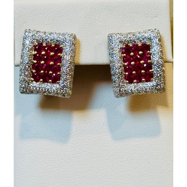 Earrings look exactly like the profile picture or the 1st picture . My phone could not captured the beauty of ruby and...