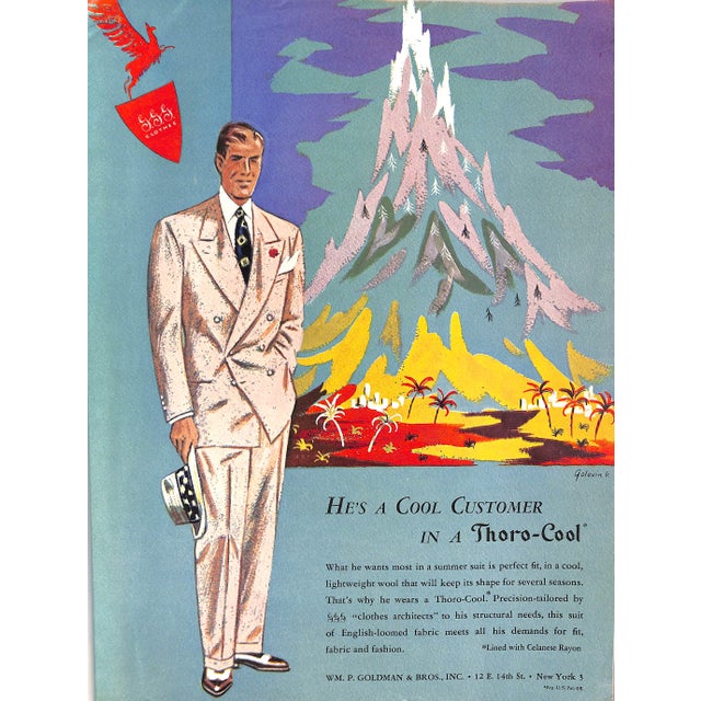 1940s Apparel Arts the Magazine for Men's Stores June 1944 For Sale - Image 5 of 18
