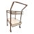 Crate & Barrel Renee Bar Cart For Sale