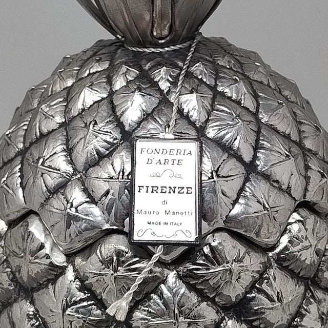 Pineapple Ice Bucket by Mauro Manetti for Fonderia Darte Firenze, Italy, 1960s For Sale - Image 4 of 9