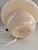 Large Murano Mushroom Table Lamp in Soft Yellow Swirl Glass, 1970s For Sale - Image 15 of 16