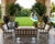 Charcoal Vintage Neoclassical Turkish Outdoor Lounge Set For Sale - Image 8 of 12