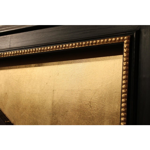 Italian Oval Coat of Arms, 1890s, Oil on Canvas & Gold Leaf For Sale - Image 5 of 14