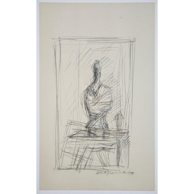Alberto Giacometti, Studio Interior, 1963, Original Lithograph For Sale - Image 9 of 9