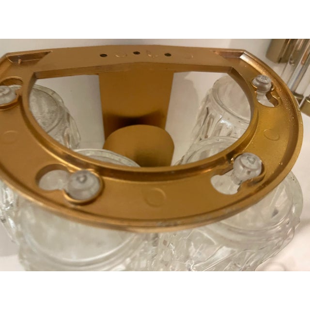 Midcentury plastic tube sconces set of 2 textured plastic tubes that resemble the glass version. light weight width 18 cm...