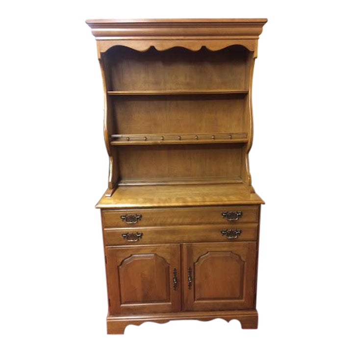 Vintage China Hutch, Temple Stuart Furniture Chairish