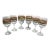 Mid 20th Century Libbey Mambo Fiesta Glasses Set of 6 For Sale