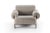 Contemporary 21st Century Paloma Armchair in Boucle / Linen For Sale - Image 3 of 5