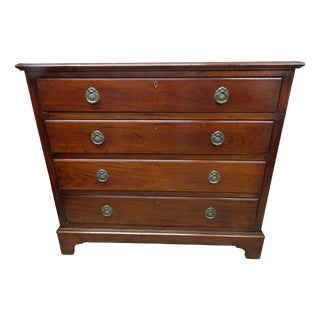 Small Edwardian Mahogany Chest of Drawers, 1890s For Sale