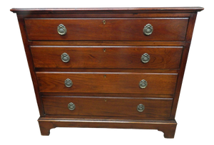 Small Edwardian Mahogany Chest of Drawers, 1890s