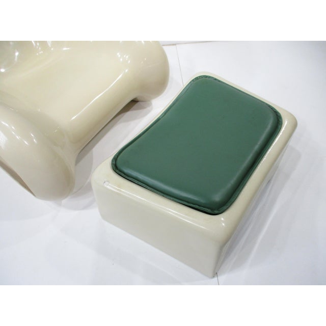 Space Age Targa Lounge Chair and Ottoman in the Style of Klaus Uredt For Sale - Image 11 of 12