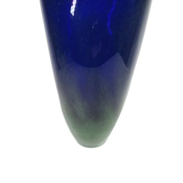 Large Murano Vase with Color Gradient, 1960s For Sale - Image 6 of 9