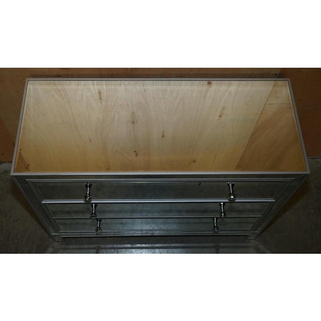 Italian Style Mirrored Chest of Drawers For Sale - Image 5 of 14