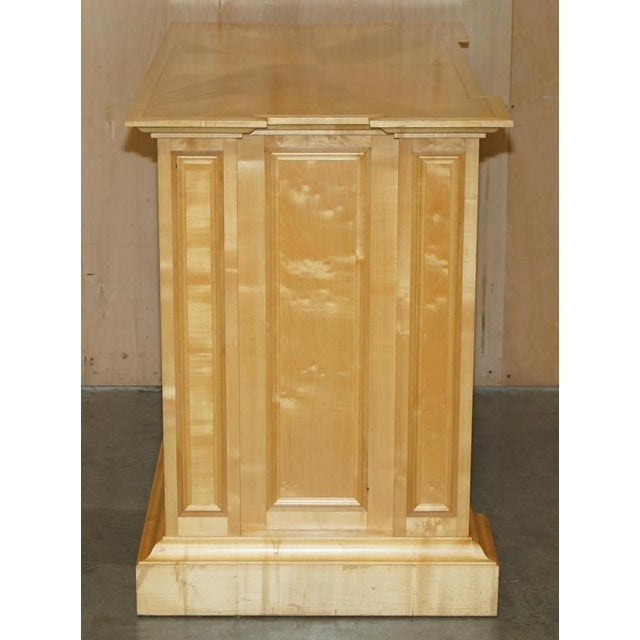 Viscount David Linley Sycamore Chest of Drawers For Sale - Image 11 of 18