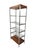 Mid-Century Modern Chrome & Walnut Etageres - Set of 2 For Sale In Philadelphia - Image 6 of 8