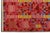Vibrant Terracotta Geometric Kilim Rug Modern Swedish-Style Wool Flatweave 10x14 For Sale - Image 10 of 10