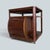 a rare british cc41 walnut cocktail trolley and drinks cabinet by incorporall. Its ingenious metamorphic design provides...
