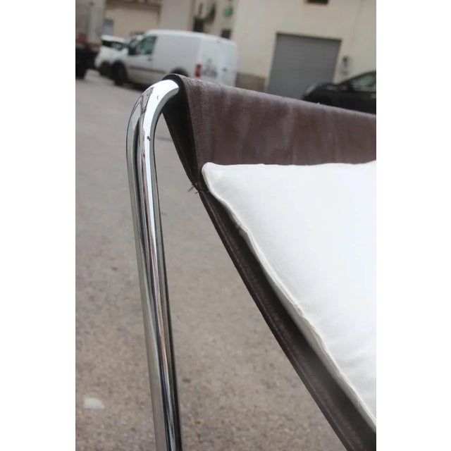 Italian Minimalist Armchair, 1970s For Sale - Image 6 of 10