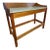 Handcrafted by Seller;: Solid Cherry Pastry Table Featuring Vintage Marble Top for Baker, Chef or Serious Cook's Personal Kichen For Sale