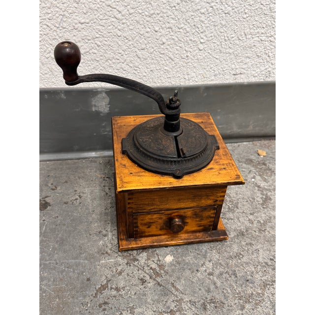Arcade Imperial Coffee Grinder, Antique For Sale - Image 4 of 12