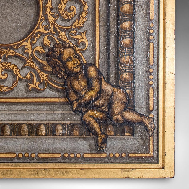 Vintage Chinoiserie Coffee Table, Italian, Ebonised, Gilt, Neoclassical, Accent For Sale - Image 9 of 10