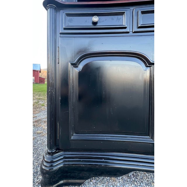 Hooker Furniture Indigo Creek Buffet With Hutch For Sale - Image 10 of 11